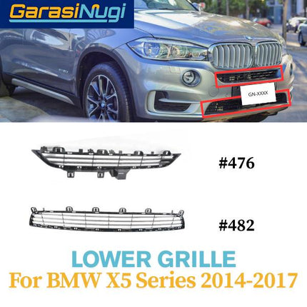 Lower Grille For BMW F15 Grill Cover Bumper Bawah X5