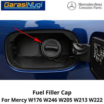 Fuel Filler Mercy W176 W246 W205 Tank Cap Tutup Tali Tangki BBM A200 C300