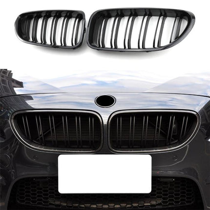 BMW Grill Carbon Kidney Grille Hidung Double Slat Diamond F06 F13 640