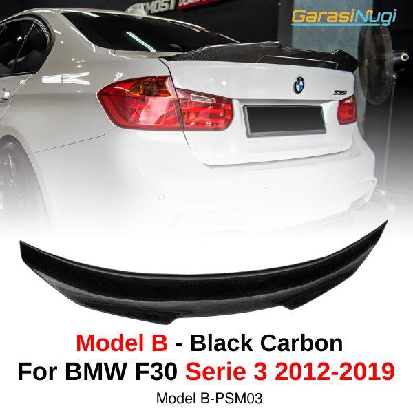 Ducktail Spoiler For BMW F30 Trunk Tail Wing Black Gloss 330 2012-2019