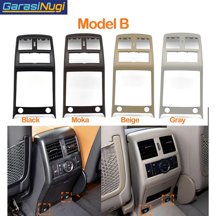 AC Vent Grille For Mercy W166 W292 Rear Frame Cover Trim Penutup Belakang ML GLE