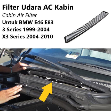 Filter Kabin for BMW E83 E46 Saringan Udara AC Microfilter 318 X3