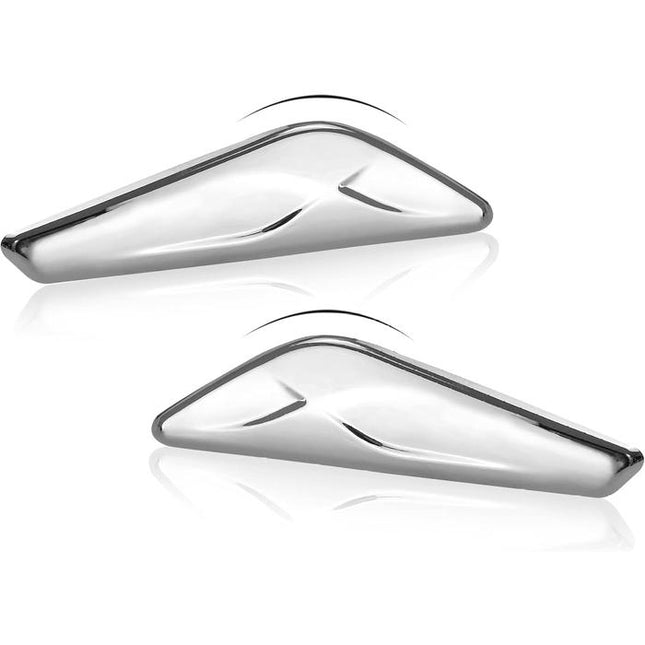 Side Trim For BMW F25 F26 Fender Chrome Finisher Krom 51117338569 Sein Marker X3 X4