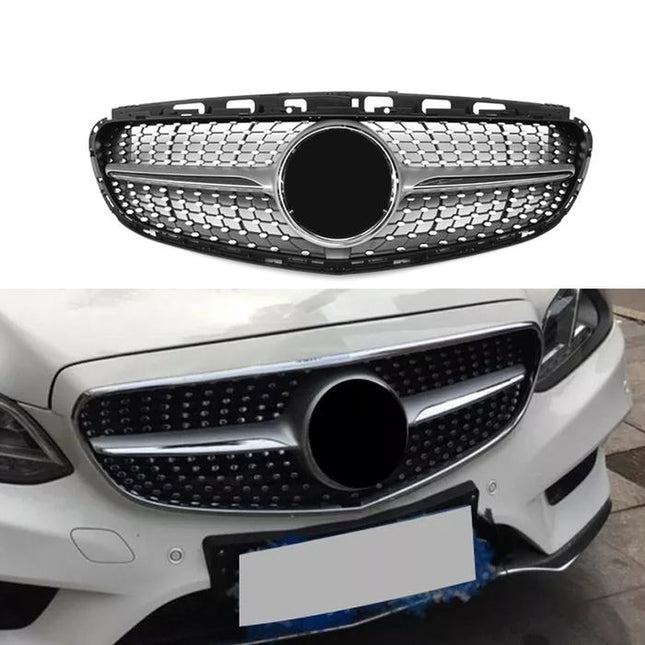 Mercedes W212 Mercy E Class Grill Hidung Chrome Grille Diamond GTR AMG