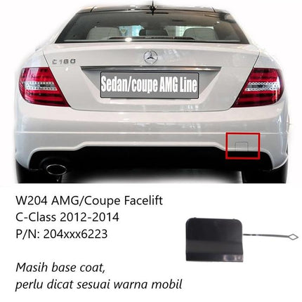 Lubang Towing Bumper Tow Derek Cover Mercy W204 Mercedes C200 AMG