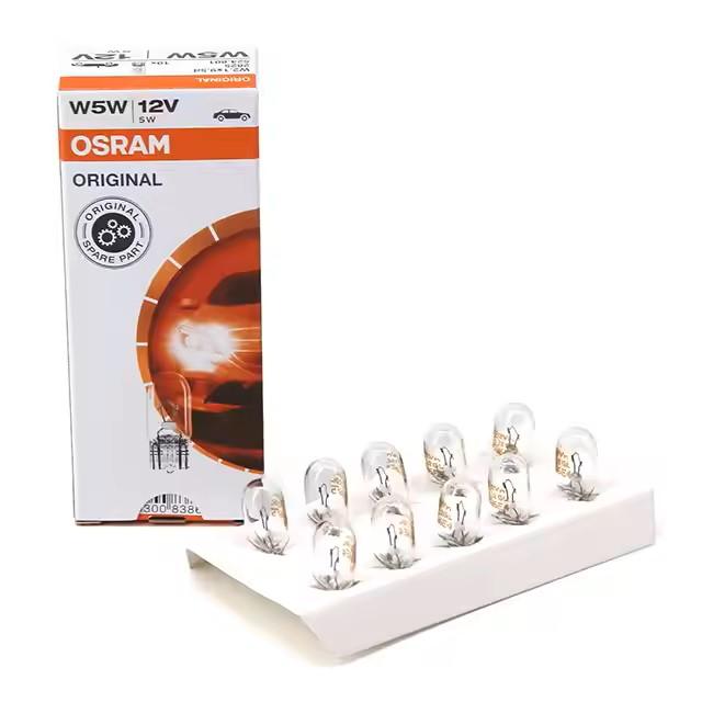 OSRAM T10 2825 Putih Lamp Interior Light Lampu W5W Bulb 12V 5W