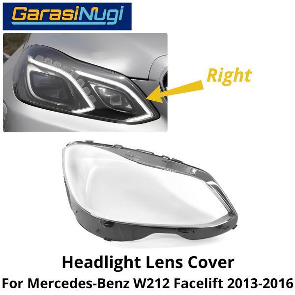 Mika Headlight Mercy W212 FL Lens Kaca Cover Lampu Depan E300 E200