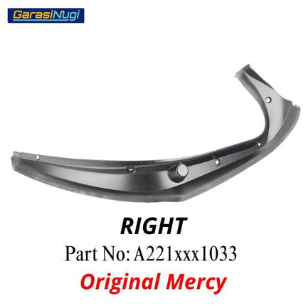 Mercedes W221 Talang Air Bagasi Karet Cover Samping Mercy S300