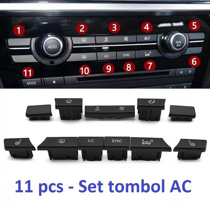 BMW F25 F26 Tombol Kontrol AC Climate X3 X4 2013-2018