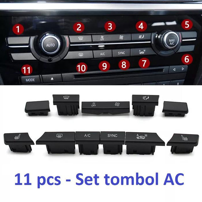 BMW F25 F26 Tombol Kontrol AC Climate X3 X4 2013-2018