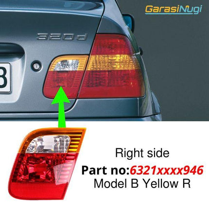 Trunk Light For BMW E46 LCI Mika Lampu Rem Mundur Rear Brake Lamp 325