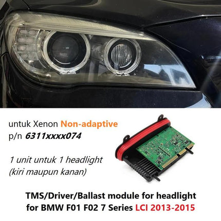 TMS DRL For BMW F01 F02 Headlight Module Ballast Lampu 63117316213 735
