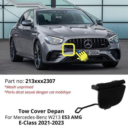 Lubang Towing Mercy W213 Bumper Tow Derek Cover Mercedes E300 E350 E400