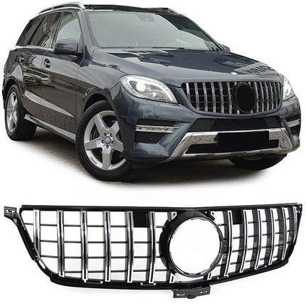 Mercedes W166 Mercy GLE ML Class Grille Hidung Chrome Diamond GTR