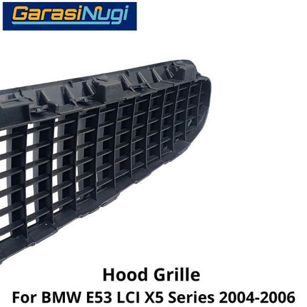 Hood Grill For BMW E53 LCI Aftermarket Kap Mesin Cover Kisi Udara X5