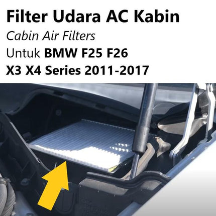 Filter Kabin For BMW F25 F26 Saringan Udara AC Microfilter X3 X4