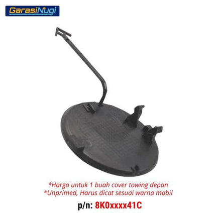 Cover Towing For Audi A4 Bumper Tow Tutup Lubang Derek Standard B8