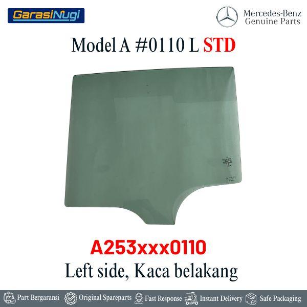 Glass Pane For Mercedes X253 Kaca Jendela Pintu Belakang Rear Door GLC