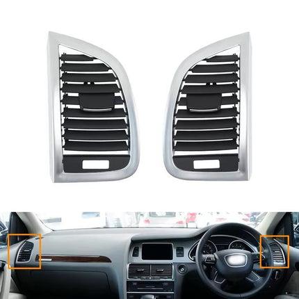 Kisi AC Depan For Audi Q7 4L Rumah Grill Vent Cover 2006-2015
