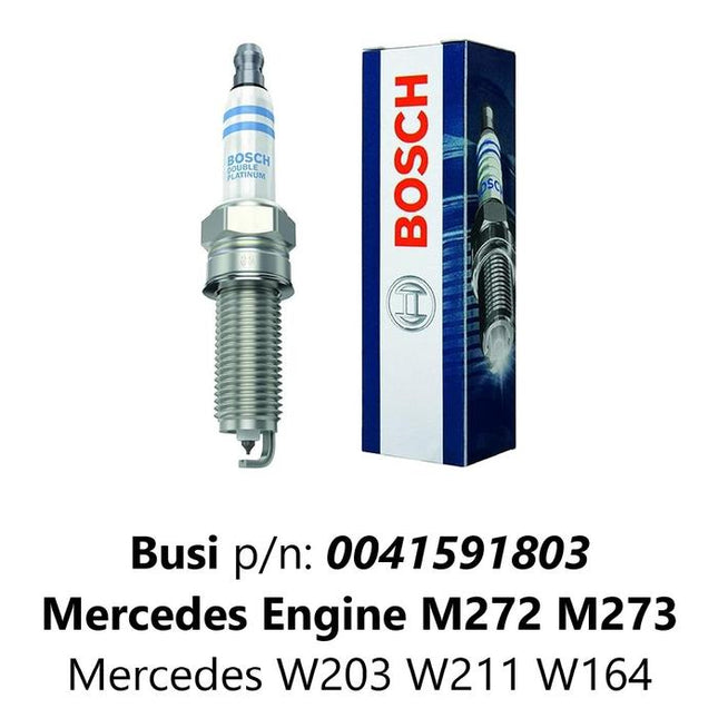 Busi Mercedes W203 W211 Engine Spark Plug M272 M273 C230 E280 0041591803