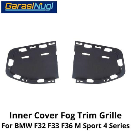 Fog Trim For BMW F32 F33 F36 M Sport Cover Lampu Kabut Bracket 420