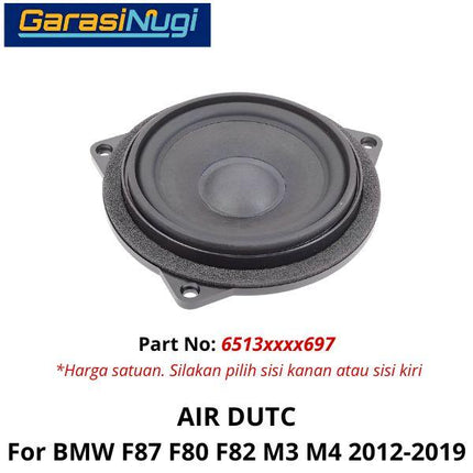 Midrage Speaker For BMW F10 F11 F12 Pengeras Suara Pintu Depan 520 640