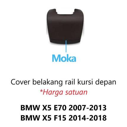 Rear Seat Track Cover For BMW E70 F15 Tutup Kaki Rail Kursi Belakang X5