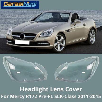 Mika Headlight Mercy R172 W172 Pre-FL Lens Kaca Cover Lampu Depan SLK