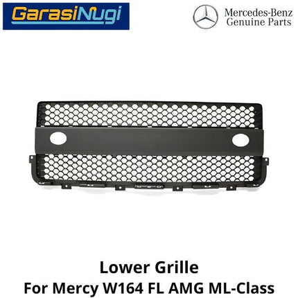Lower Grille Mercedes W164 FL AMG Cover Bumper Bawah Depan Mercy ML