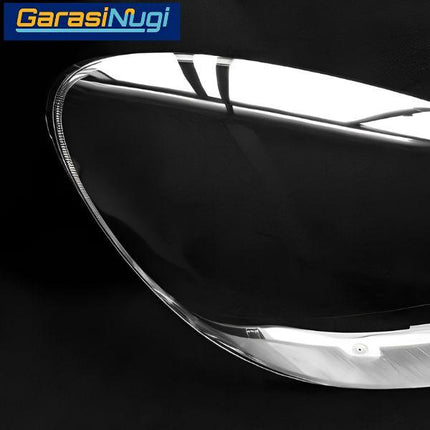 Mika Headlight 92A Porsche Cayenne Lens Kaca Cover Lampu Depan 11-13
