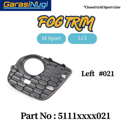 Fog Trim For BMW E70 Panel Lampu Kabut X5
