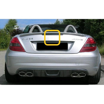 Mercedes R170 R171 Rear Emblem Logo Bagasi Belakang Mercy SLK 200