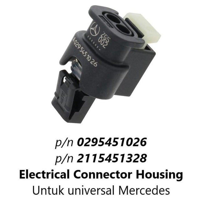 Connector 0295451026 Mercedes W204 W212 W166 Lampu Airbag Vakum Mercy C200