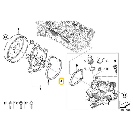 MARELLI Thermostat 11538699290 Mini R56 R57 R55 11537534521 Original