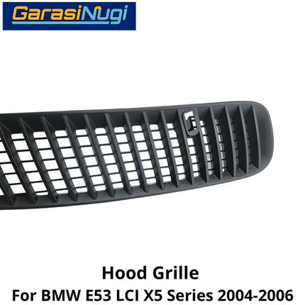 Hood Grill For BMW E53 LCI Aftermarket Kap Mesin Cover Kisi Udara X5