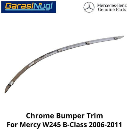 Chrome Stripe Mercy W245 Facelift Front Garnish Moulding Original B180