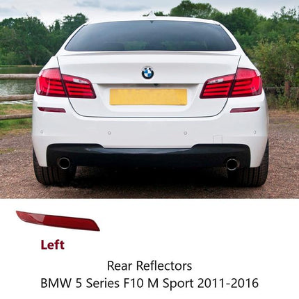 BMW F10 Mata Kucing Reflector Frame Trim Rear Bumper Belakang 520
