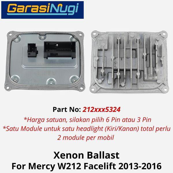 DRL LED Driver Mercy W212 Facelift  Headlight Control Module Ballast Lampu E200