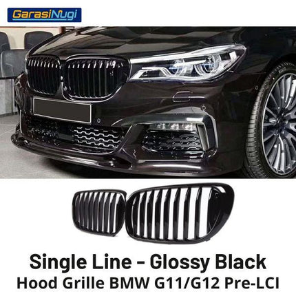 BMW Grill Kidney Grille Hidung Kap Double Glossy M Color G11 G12 740