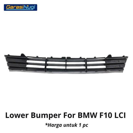 Lower Grille For BMW F10 LCI Front Bumper Depan Bawah 520