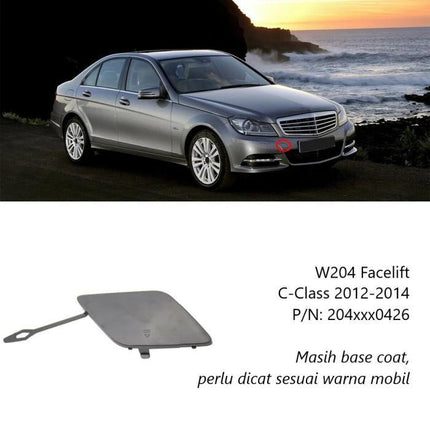 Lubang Towing Bumper Tow Derek Cover Mercy W204 Mercedes C200 AMG