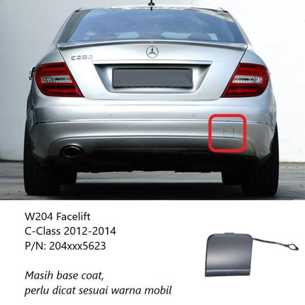 Lubang Towing Bumper Tow Derek Cover Mercy W204 Mercedes C200 AMG