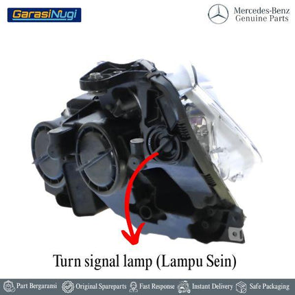 Headlamp For Mercy W204 Lampu Depan Headlight Front Lighting C200 C250