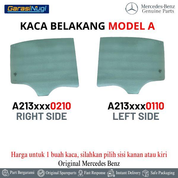 Glass Pane For Mercedes W213 Kaca Jendela Pintu Belakang E200 E300
