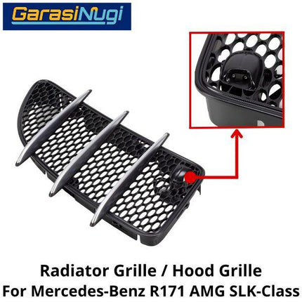 Hood Grilles Mercy R171 AMG Kap Mesin Cover Mercedes SLK350