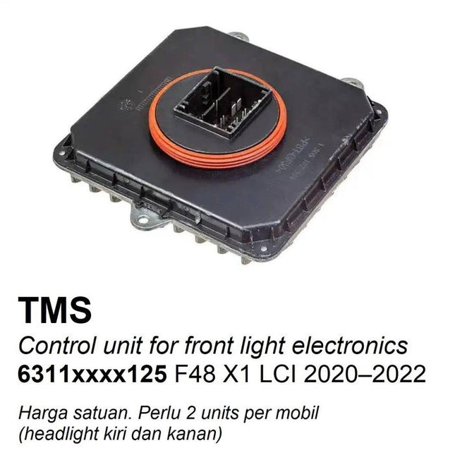 TMS DRL For BMW F48 Headlight Module Ballast Lampu 63117492089 X1