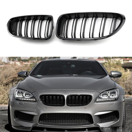 BMW Grill Carbon Kidney Grille Hidung Double Slat Diamond F06 F13 640
