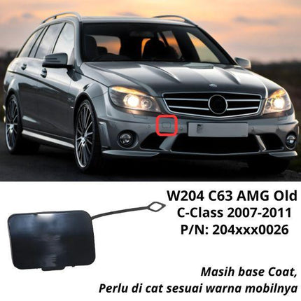 Lubang Towing Bumper Tow Derek Cover Mercy W204 Mercedes C200 AMG