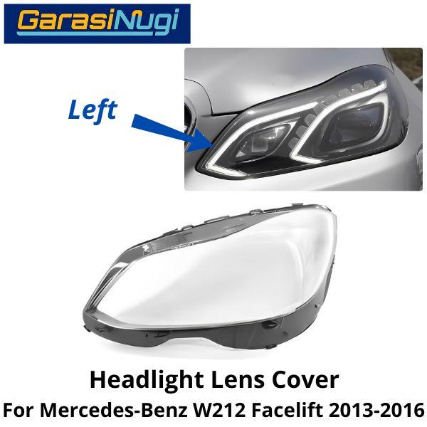 Mika Headlight Mercy W212 FL Lens Kaca Cover Lampu Depan E300 E200