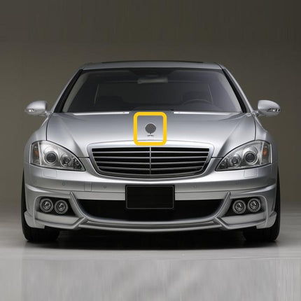 Mercedes W221 W212 W213 Hood Logo Berdiri Mesin Depan Mercy C E S 350